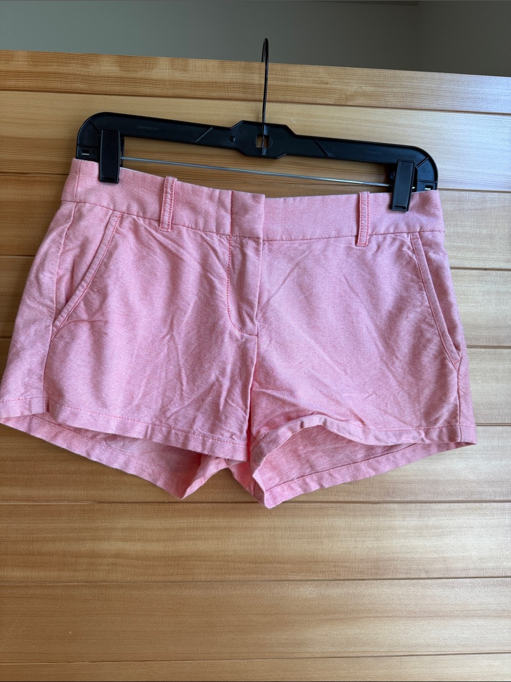 J. Crew Coral Pink Tailored Shorts
